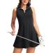Viodia Women's Tennis Golf Dress with Shorts Underneath Active Exercise Wor