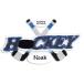 Ice Hockey Personalized Christmas Ornament 2022 | Ice Hockey Players Gift |