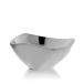 nambe Tri-Corner Salad Bowl | Chilled Serving Dish for Side Dishes, Pasta,