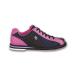 Bowlerstore Products 3G Ladies Kicks Bowling Shoes- Black/Pink (8 1/2 M US,