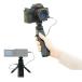 JJC Wired Remote Shooting Grip Mini Tripod for Sony ZV-1 RX100 III IV V VA