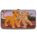 Buckle-Down Women's Hinge Wallet-The Lion King, 7