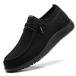 ITAZERO Mens Wide Shoes Lightweight Stretch Wide Width Shoes with Arch Supp