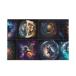 Set of Magical Zodiac Signs Jigsaw Pizzles, 1000 Puzzles for Adults, with L