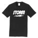 Logo Infusion I Am Bowling Black Short Sleeve T-Shirt 100% Cotton - Storm -