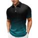 CURBODO Button up Polo Shirt for Men Short Sleeve Golf Shirt Casual Printed