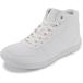 WHITIN Men's Wide Toe Box Canvas Minimalist Barefoot Shoes Width Zero Drop
