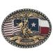 Montana Silversmiths Texas 1836 attitude ремень пряжка,teki подвеска 1836, One Size