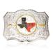 BBOTEN Western American Belt Buckle Silver Golden Texas Belt Buckles for Me