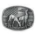 Deer Belt Buckle Men Women - Deer Belt Buckles Men Western Cowboy Belt Buck