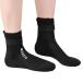 WEAXIO Neoprene Water Socks Men Women, 3mm Sand Beach Volleyball Soccer Soc
