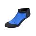 (XL - Size 12-13, Blue) - Tilos Low Cut Sport Skin Socks for Sand Volleybal