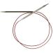 ChiaoGoo Red Lace Circular 40-inch (102cm) Stainless Steel Knitting Needle;