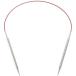 ChiaoGoo 16-Inch Red Lace Stainless Steel Circular Knitting Needles, 2/2.75