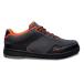 Hammer Mens Modern Bowling Shoes, Black/Orange, 13 US