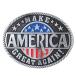 Make America Great Belt Buckle Western Cowboy Native American Motorcyclist
