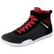 Weight Lifting Shoes Deadlift for Men Wrestling Shoe Fitness Black/Red