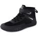 Sisttke Kid's Wrestling Shoes Youth Boxing Shoes Mid Top Sneakers Black