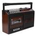 Cassette Player Recorder Noiseless Plug in Card AM FM Portable Radio for El