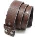 BC Belts кожаный ремень ремешок цвет стежок . тиснение we Stan прокрутить Work ширина 1.5 дюймовый зажим имеется, Brown - ho wa