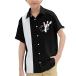 QIVICIMA Boys Bowling Shirts Color Block Short Sleeve Button Down Shirts Ki