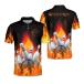 BOZENTIM Bowling Polo Shirts 3D for Men &amp; Women, Bowling Jersey Shirt, Team