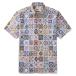 Sicilian Summer Hawaiian Shirt for Men Colorful Button-Down Short Sleeve 10