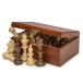 Staunton No. 5 Tournament Chess Pieces w/ Wood Box
