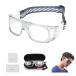 SooGree Racquetball Goggles - Windproof Shock Absorption Sports Glasses Bas