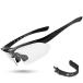 ROCKBROS Photochromic Sports Sunglasses Mens Pickleball Glasses Cycling Gla