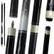 [ параллель импортные товары ]57in Pool Stick with 13mm Leather Tip 1/2 Split Cue Pool Sticks for