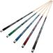 [ параллель импортные товары ]SYNCSHOT Pool Cue Set of 5 - Pool Sticks for Adults, 58" 18~21Oz Map