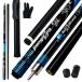 [ параллель импортные товары ]Professional Carbon Fiber &amp; Glass Fiber Pool Cue Stick with 13mm Mul