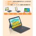 iPad A16 11����/10���� �L�[�{�[�h�t���P�[�X �J�o�[ �W�����{��z�� iPad Air 11�C���` M3/M2 �}�O�l�b�g�E���� ��/�c�u�� �^�b�`�p�b�h&�e���L�[�t�� �֘A�摜2
