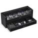ProCase рука кейс для часов из дерева 6шт.@ для 2 ступенчатый часы box ювелирные изделия бур nai The - дисплей кейс для хранения стекло крышка имеется мужчина предназначенный подарок черный 