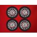 [ легкий автомобильный 4шт.@SET] Michelin X-ICE SNOW [155/65R14 75T] 12 спица модель легкосплавные колесные диски [4.5J +46 PCD100] stwt14