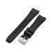 22mm MiLTAT часы ремень FKM Raver черный машина bdo end quick release for Orient Kamasu Mako3 RN-AA0810N, RN-AA0811E, RN-AA0812L др. 
