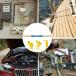 TaiSeiDC �����[�q 3�F 100�� �Z�b�g �����X���[�u �M���k�`���[�u �h�� �≏�핢 ��w�\�� �ڒ��ܕt�� ���k��3:1 (��4.5mm ��5.5mm ��6.5mm) �֘A�摜1