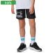 UNDER ARMOUR Under Armor шорты UA Tec Logo шорты черный / серый Junior антибактериальный дезодорация dry карман тренировка тренировка 1383333