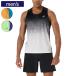 asics Asics tops ROAD бег FADEsing let мужской безрукавка майка тренировка 2011D522