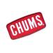 CHUMS Chums Wappen CHUMS Logo M нашивка Chums Logo M 5.0×10.5cm уличный кемпинг BBQ CH62-1470