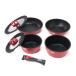 CHUMS �`�����X Cookware Set �N�b�N�E�F�A�Z�b�g �t���C�p������Z�b�g �K�X��IH(�d��������)�Ή� �A�E�g�h�A �L�����v �o�[�x�L���[ CH62-1917