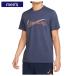 NIKE Nike бег одежда футболка Nike Dri-FIT мужской бег футболка мужской Thunder голубой короткий рукав легкий бег рубашка Ran рубашка FJ2363-437