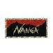 NANGA наан gaHOLOGRAPHIC LOGO STICKER тент графика наклейка-логотип 9.6cm×4.5cm NA2353-3G512