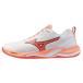 Mizuno Mizuno обувь ue-b Stealth ELITE гандбол унисекс E соответствует синтетическое волокно искусственная кожа белый × orange × коралл X1GA266080