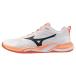 Mizuno Mizuno обувь ue-b Stealth PRO гандбол унисекс 2E соответствует синтетическое волокно искусственная кожа белый × черный × коралл X1GA268080