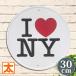  жестяная пластина табличка e30k I LOVE NY New York постер . american смешанные товары America смешанные товары USA смешанные товары искусство panel орнамент интерьер plate английский язык модный круг иен 