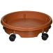  Yamato пластик горшок тарелка литейщик plate 28 type φ290×H80 Brown глубина 290mm высота 80mm