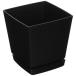  Yamato пластик цветок pot kenchi low pot тарелка есть 5 номер черный 0.8L 115×115×H120mm глубина 115mm