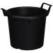  Yamato пластик Glo u контейнер 12 type черный 140×120×H112mm емкость 0.6L глубина 120mm